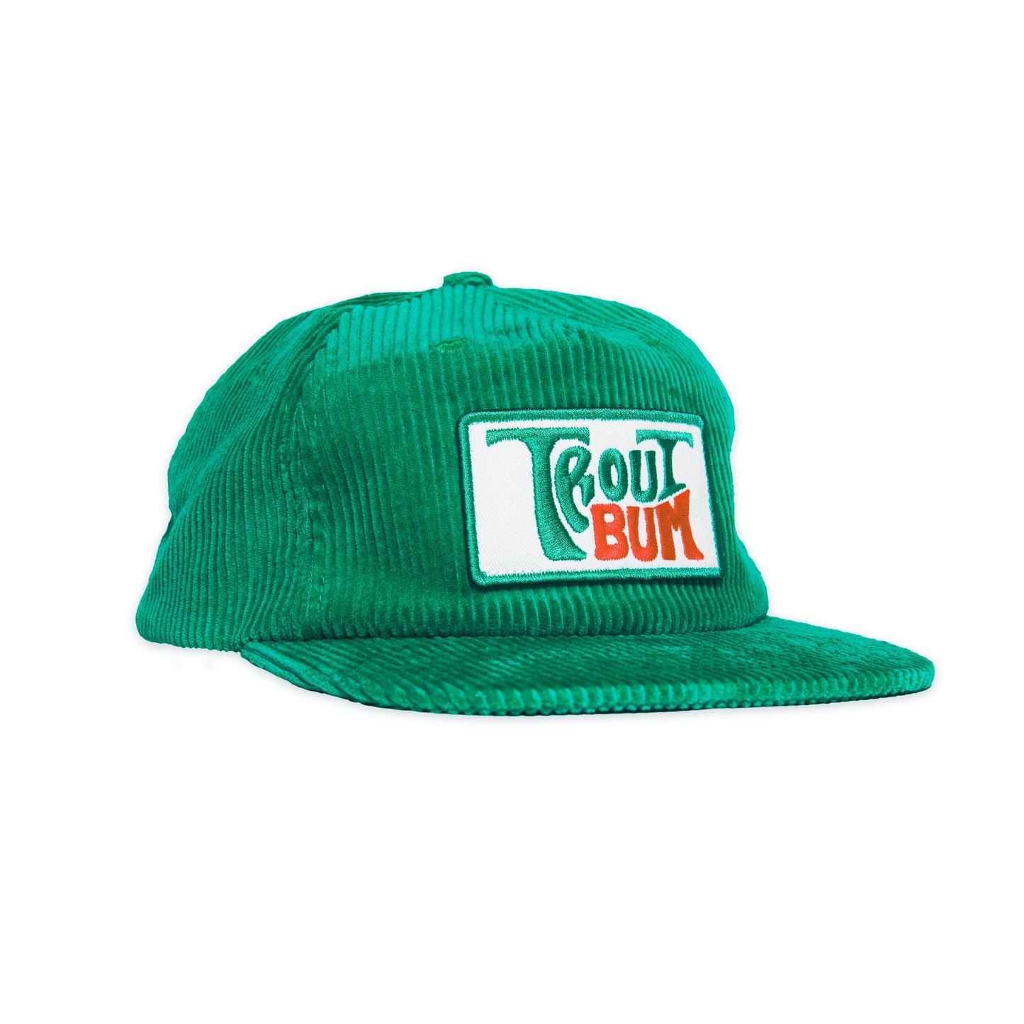 TROUT BUM CORDUROY SNAPBACK HAT